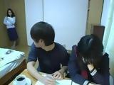 Mom Maki Hojo Having Sex While Her Daughter Is Studying