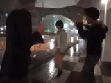 Teen Japanese Girl On The Street Gets Offered Money To Go To a Hotel Room With Two Guys  part 1