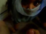 Covered Arab Teen Gets Facialized