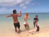 Poor Girls Tried To Run Away From Creepy Guys But They Failed