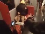 Couple Fucking In A Full Crowded Public Train Not Giving A Shit About People Watching And Taping With Their Phones
