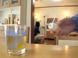 Busty Asian Milf Gets Hard Cock Just After One Drink