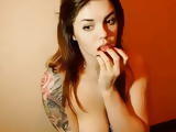 tatooed girl nice tits