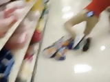 Dick Flash for skinny asian Target employee