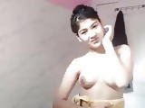 YOUNG INDIAN GIRL STRIPTEASE SHOWER