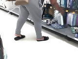 Cougar hiding that Phat Donkey in the store (2)
