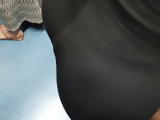 Huge ass milf in leggings candid