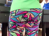 Super Booty Colors Pattern Leggings Walmart . 2