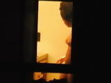 WINDOW SPYING NEIGHBOR OUT OF SHOWER HOT BLONDE
