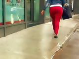 BIG WIDE BOOTY NYC MILF CANDID 