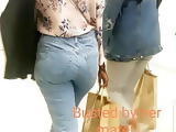 Candid UK Somali sexy hijabi sluts with phat ass teasing 