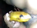 Banana Fuck on cam by desi bbw