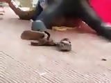 Bangged in railway station