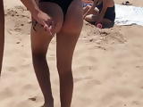 Creepshot - 2 Sexy Teens  Walking in Bikini Thongs
