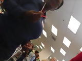 Candid Boobs: Thick Busty Black Woman 15