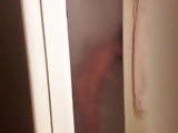 Mature sous la douche gros seins