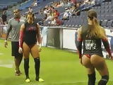 LFL Ladies Warming up those Asses