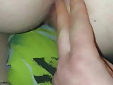 Wifes asshole preparing for first time anal - Dicker arsch