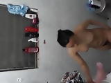 Cutie Asian in Shower 2-Spy Cam Clip