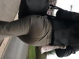 Thick round juicy Indian pawg ass eatin up pants