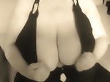 Playing with a Dildo and my Udders