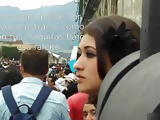 upskirt a Hermosa chica. con rico culo