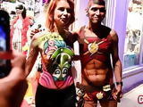 Young Sexy Street Flashing Sluts in Key West