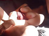 Masturbating while sucking