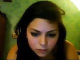 Teen cutie masturbates to orgasm on webcam