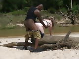 White Wife Goes to Africa For Some Real Hard Pine Wood