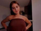 Shy girl undress and show big ass on cam p5
