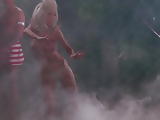 The Golden Goddess- vintage 60s nude dance