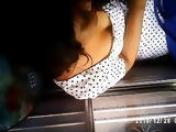 Local Boobed hottie - Down Blouse