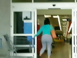 Candid big ass in sweats.