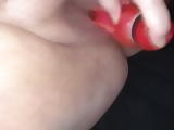 BBW PLAY WITH DILDO 