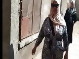 Arabian chubby milf with huge natural tits spy in street 