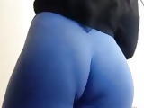 Safada de leg azul 