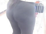 VPL Black Phatty in see-thru tights busted me again (4)