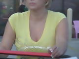 bouncing big Tits  candid