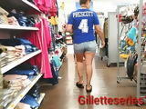 Candid hoodrat latina tight shorts
