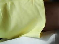 Yellow skirt