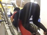 Big Phat Juicy Caucasian Bootie At The Gym Kavkaz Slut