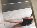  pissing through swimsuit