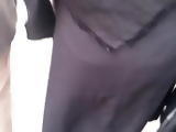 Iranian girl with perfect ass in tight gown in public 