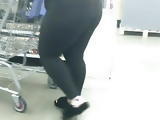 VPL Black Phatty in see-thru tights on to me (3)
