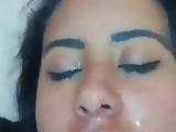 Leche en la cara literal Leche