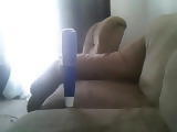 BBW Masturbation with Bat