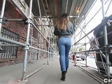 Petite Latina in Jeans - CANDID Beauty