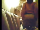 On the sofa