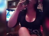 Bosnian Whore Andjela drink
